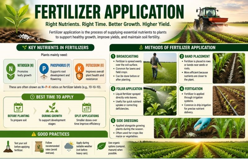 RiceDevDte's tweet photo. Optimum fertilizer application relies on the 4R Principle: applying the Right Source at the Right Rate, at the Right Time, and in the Right Place. The most effective techniques balance minimizing nutrient loss with maximizing crop uptake.
#KhetBachaoAbhiyan ;  @AgriGoI https://t.co/q1caARMadV