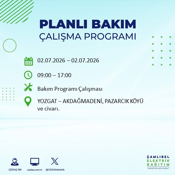 CEDASDestek's tweet photo. #planlıbakımçalışmaprogramı 
@Yozgatbel https://t.co/LEQcFD9wyd