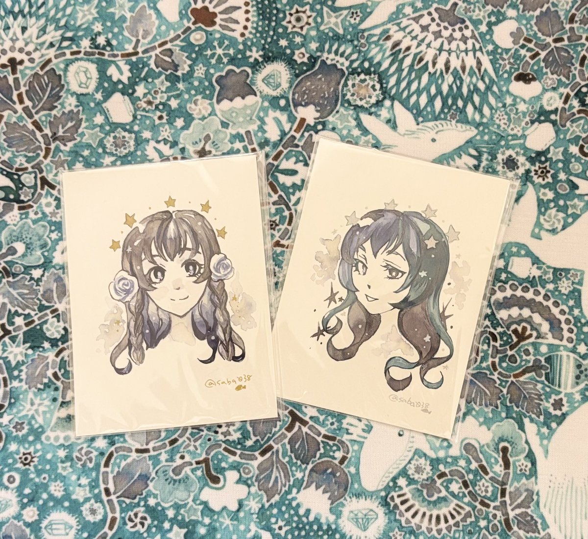 あらま！対で描いた子たちが仲良く行った☺️達者でな〜