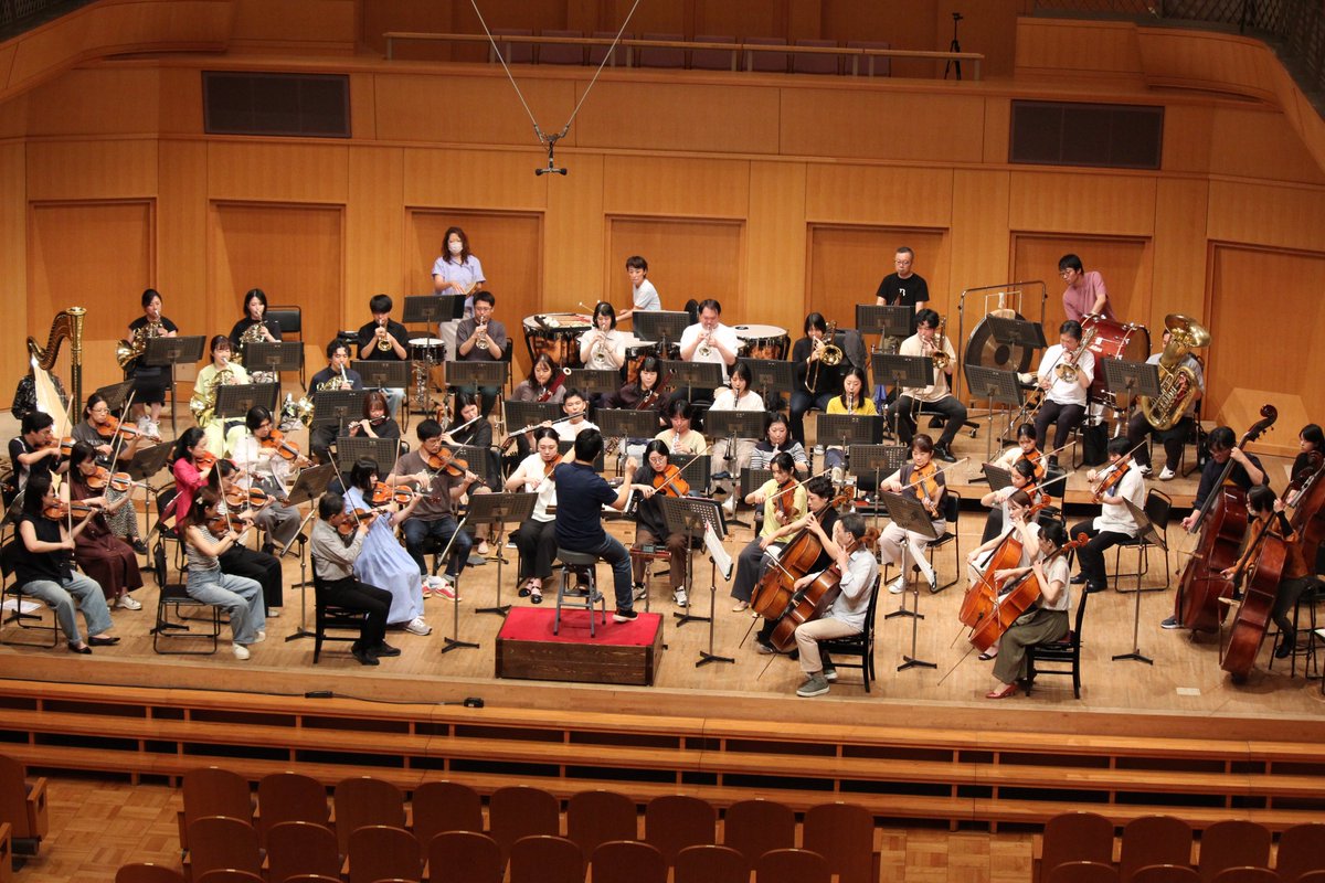 ac_orchestra's tweet photo. ♪第99回定期演奏会♪ 
リハーサル2日目  

2026年7月2日(木)　開演18:45 
📍愛知県芸術劇場コンサートホール

  #ACO #愛知室内オーケストラ #愛知室内 #ACO定期 #ACO99 #原田慶太楼 #石田泰尚 

▼チケット購入はこちら▼ 
 https://t.co/4QurWJK4XU https://t.co/bslXWqdhpc