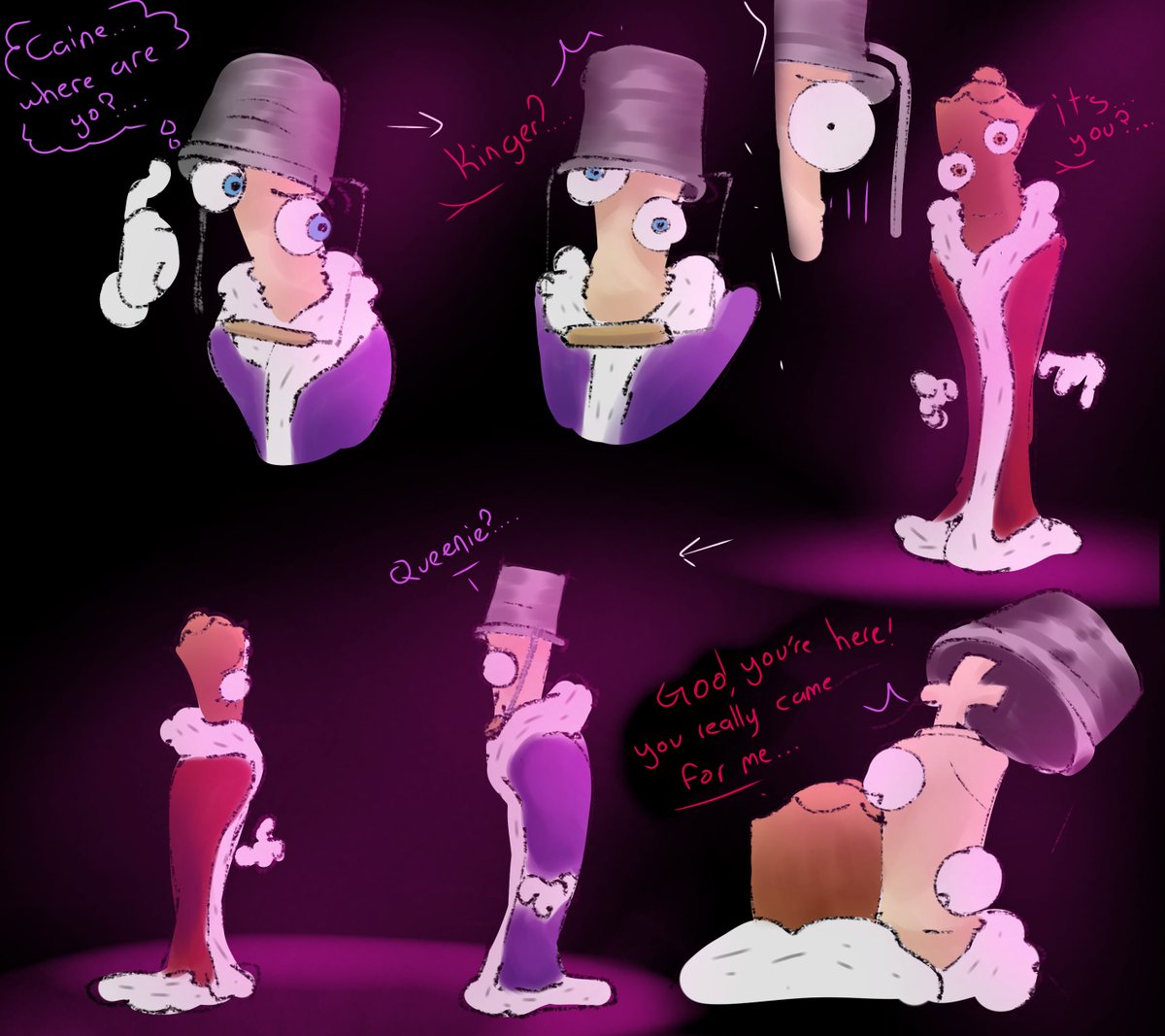 bencuph's tweet photo. Mini comic inspired by a Royalteeth animated video, I imagined it like this
#royalteeth #tadcㅤㅤ https://t.co/LnBNk6aZcW