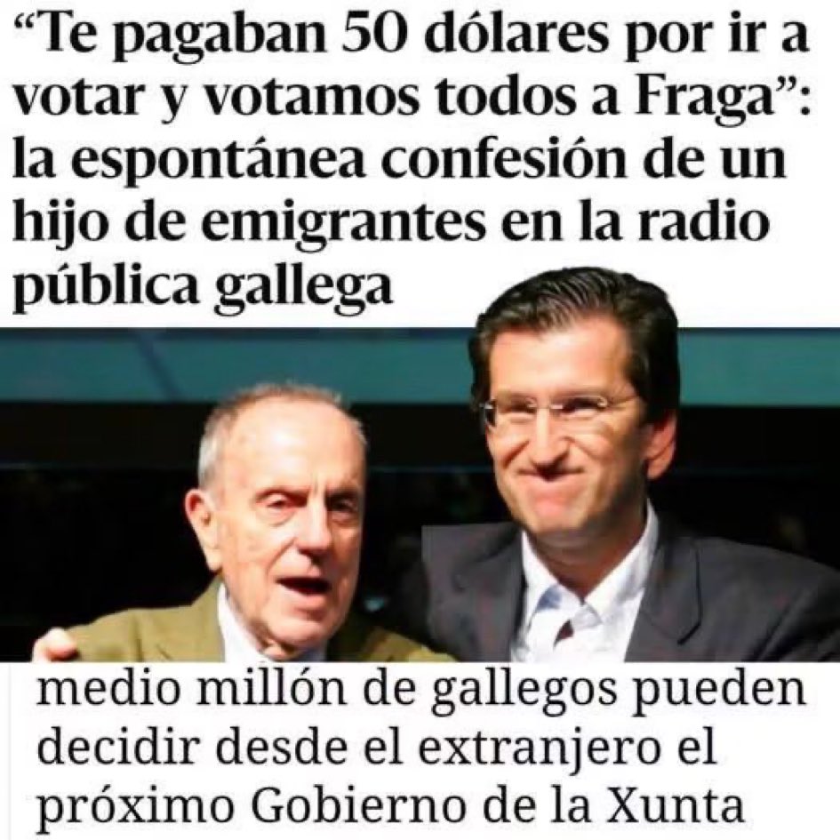 PiliPaContraria's tweet photo. 🔴 Así ganaba las elecciones el trolas de Feijóo..,??? https://t.co/7aVT4PajaT