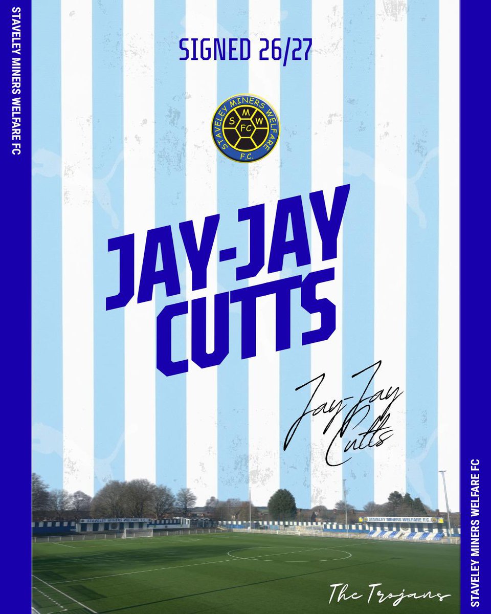 StaveleyMWFC's tweet photo. We're proud to confirm the players who'll continue representing Staveley MWFC in 2026/27.
#JustGettingStarted #UpTheTrojans https://t.co/zGs327HDPp