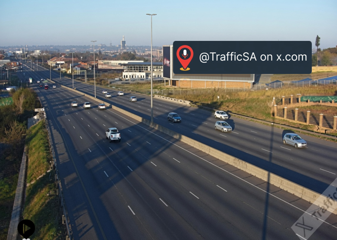 TrafficSA's tweet photo. Midrand - N1 Highway  (07:40)
30th June 2026 https://t.co/7qLGpeohzZ