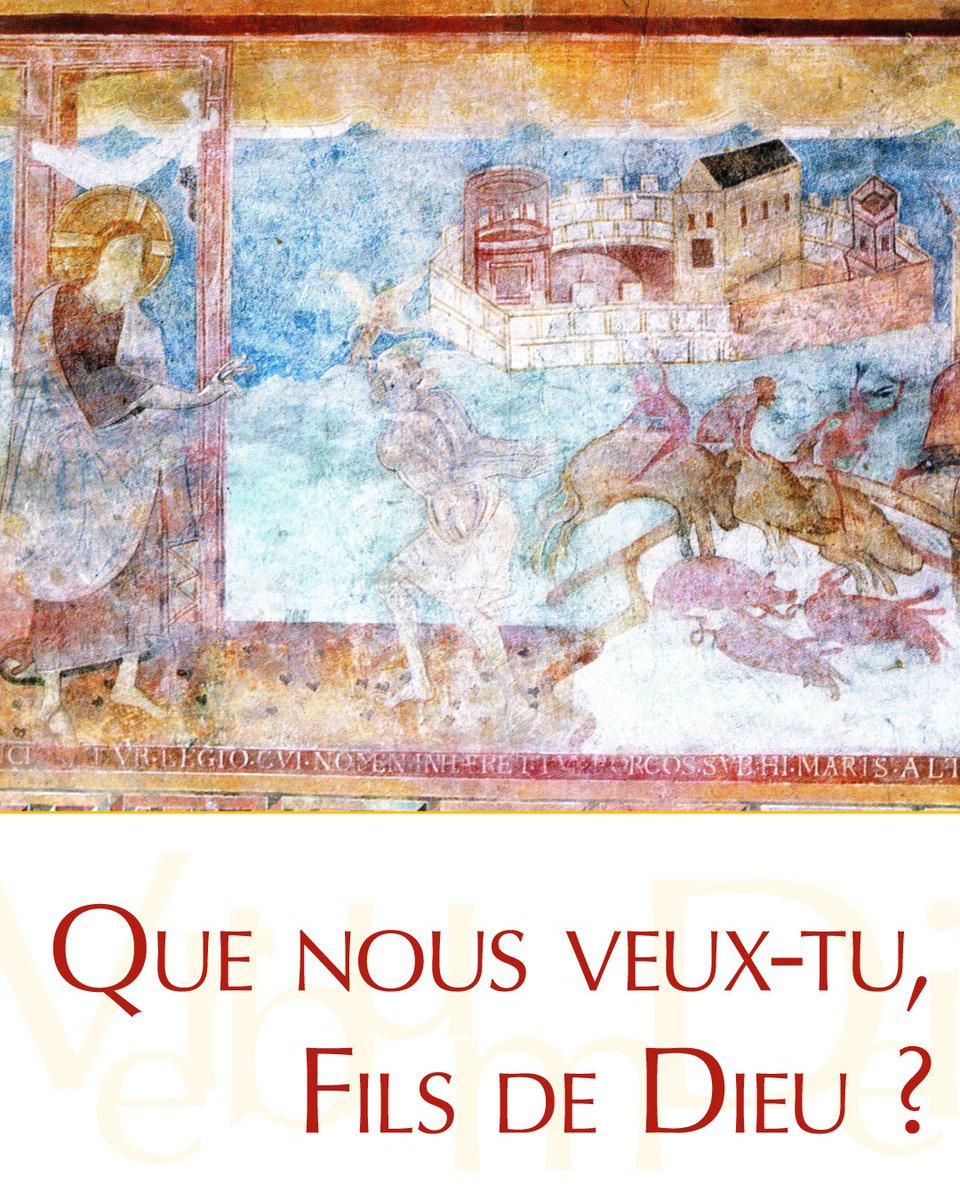 vaticannews_fr's tweet photo. 📜 Évangile du jour | Mercredi 1er juillet
(Mt 8, 28-34)

« Que nous veux-tu, Fils de Dieu ?
Es-tu venu pour nous tourmenter avant le moment fixé ? » → https://t.co/a7NwIifWcq https://t.co/02BLcUTcbU