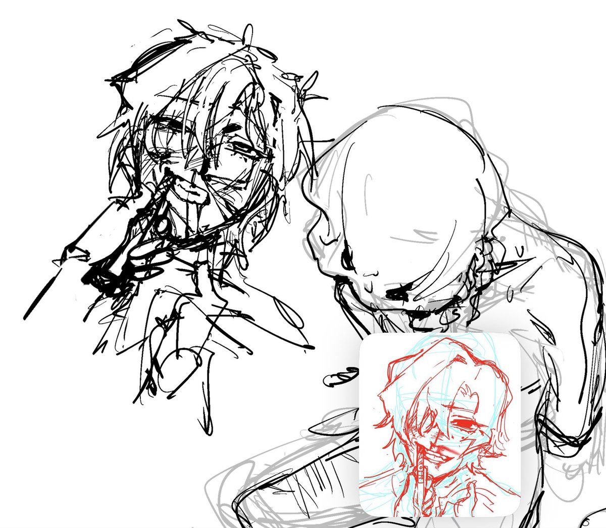 eitosurabaya's tweet photo. [ oc ] not so recent sketches https://t.co/nya4cCfugs