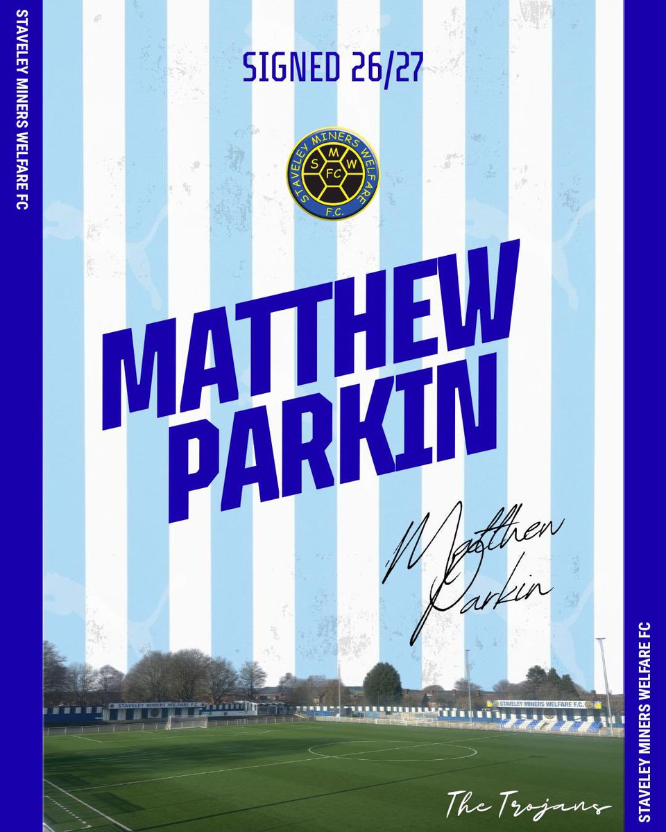 StaveleyMWFC's tweet photo. We're proud to confirm the players who'll continue representing Staveley MWFC in 2026/27.
#JustGettingStarted #UpTheTrojans https://t.co/00ESZbd1BL