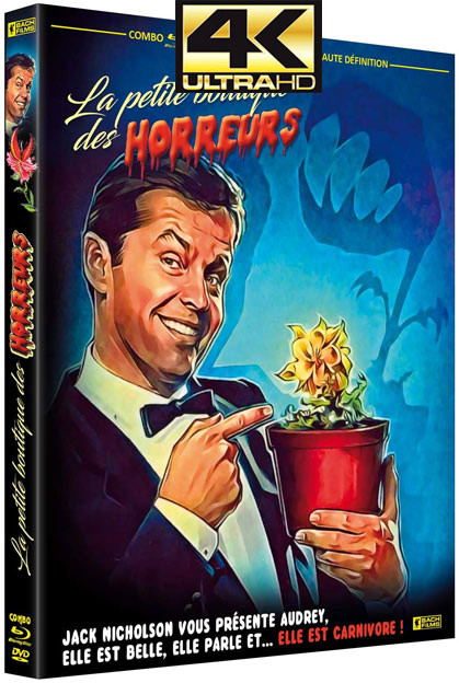 edlimitee's tweet photo. #cinema #collector #collection #film #horror #horrormovies #steelbook #4k #bluray "La petite boutique des Horreurs"  Le Classique de Roger Corman avec Jack Nicholson se paye un coffret Collector limité et une édition Steelbook Bluray 4K sur : https://t.co/RbXT9dEslD https://t.co/LoMlDDu77y