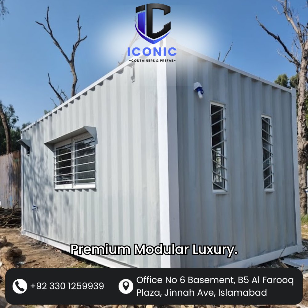 iconicprefab's tweet photo. 𝐏𝐫𝐞𝐦𝐢𝐮𝐦 𝐌𝐨𝐝𝐮𝐥𝐚𝐫 𝐋𝐮𝐱𝐮𝐫𝐲.
Premium modular luxury built from shipping containers. Durable, secure, and designed for modern applications including offices, accommodation units, site facilities, and commercial spaces.
#IconicContainersandPrefab #ShippingContainer https://t.co/wvLNAXEAcU