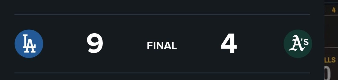 Senseisports1's tweet photo. 11-3Last 14L ‼️‼️
🔒👑 Record 134- 86👑🔐
@MLB #MLB 
Record 👑🔒‼️
61W -36L- Last 97👑 ‼️‼️

🔐👑☑️☑️☑️☑️☑️ 🔐👑
Dodgers 🆚 Athletics
👑☑️ Over  10.5 ☑️👑
🔐👑☑️☑️☑️☑️☑️ 🔐👑

🔐👑CROWN GUARANTEE🔐👑
👑👑☑️☑️ Retweet ☑️☑️👑👑 https://t.co/bdvpPwCR6T