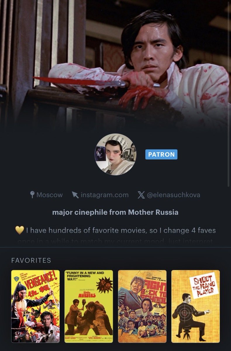 elenasuchkova's tweet photo. me and my letterboxd https://t.co/r3H15gfyy8