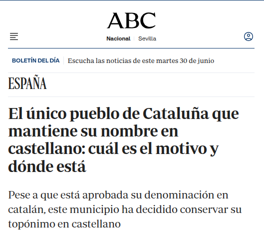 JuntsCabassers's tweet photo. Llei 1/1998, de 7 de gener, de Política Lingüística, article 18.1:  

«Els topònims de Catalunya tenen com a única forma oficial la catalana d'acord amb la normativa lingüística de l'IEC».  

Mentrestant, el govern d'@Esquerra_ERC de "Cabacés": https://t.co/IQeDZ5lKIl