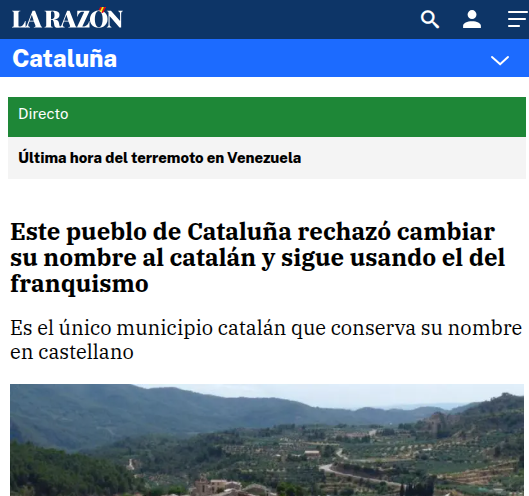 JuntsCabassers's tweet photo. Llei 1/1998, de 7 de gener, de Política Lingüística, article 18.1:  

«Els topònims de Catalunya tenen com a única forma oficial la catalana d'acord amb la normativa lingüística de l'IEC».  

Mentrestant, el govern d'@Esquerra_ERC de "Cabacés": https://t.co/IQeDZ5lKIl