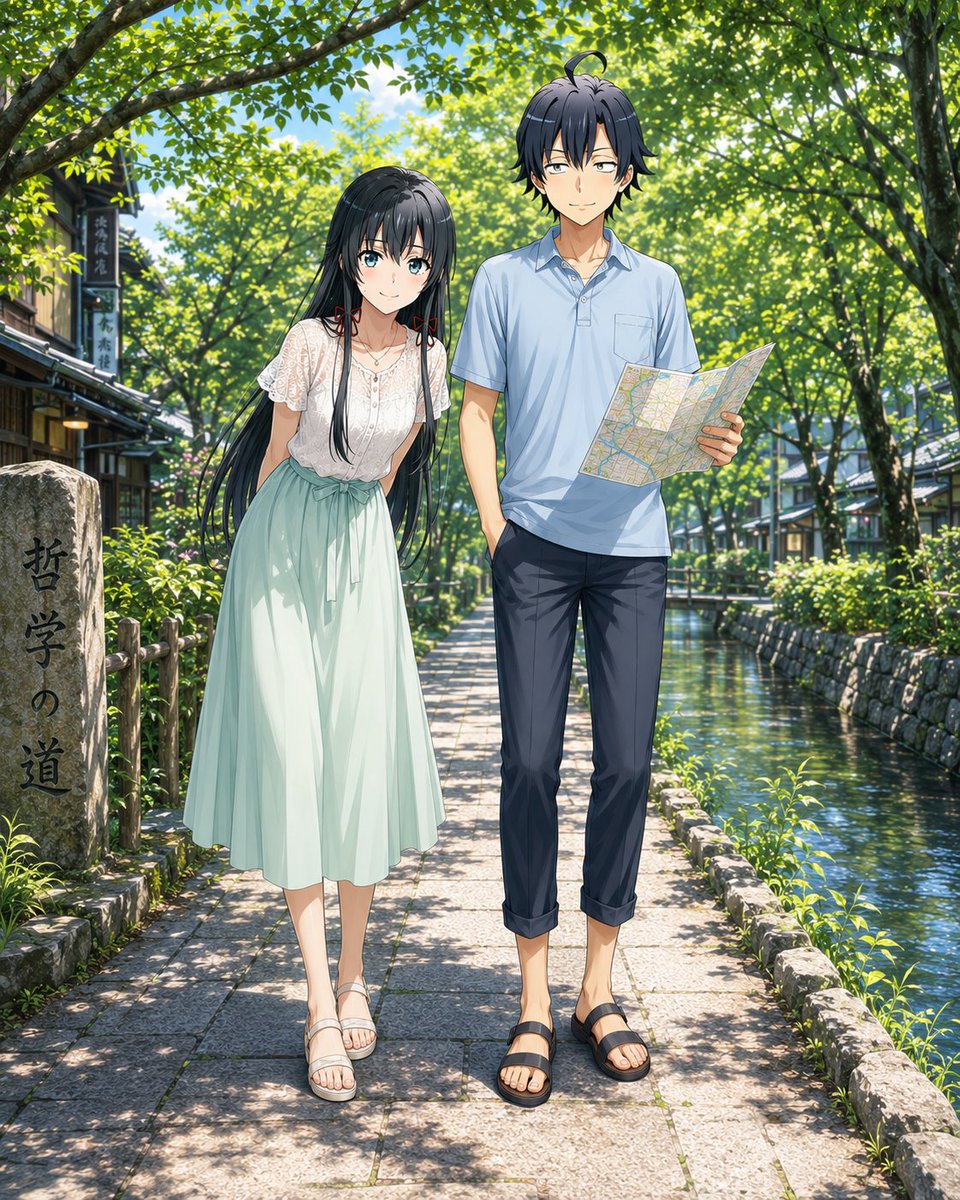 kksj229's tweet photo. 観光名所シリーズ
哲学の道
#俺ガイル 雪ノ下雪乃 比企谷八幡 https://t.co/A6YuCfIuJl
