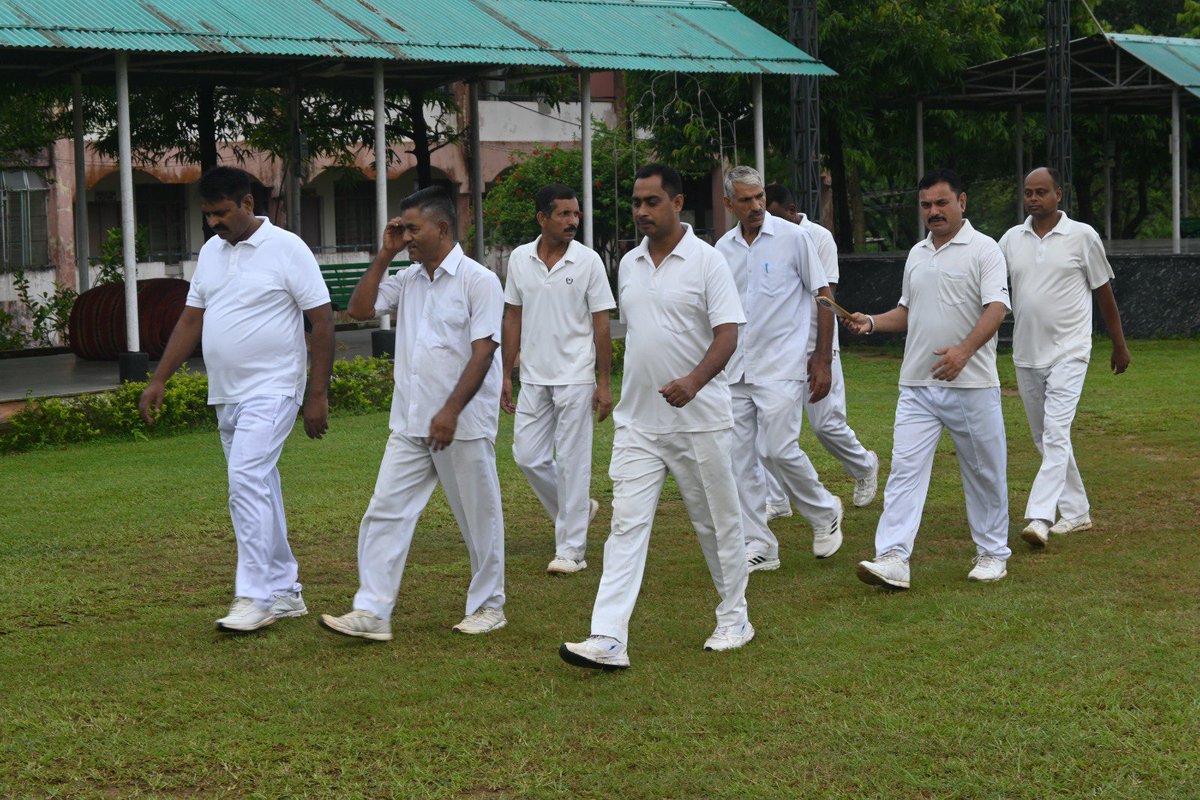 rangesilchar_05's tweet photo. Morning marker physical exercise as on 30/06/2026 at DIGP Range HQR Silchar Assam https://t.co/HpEEh7eYZC