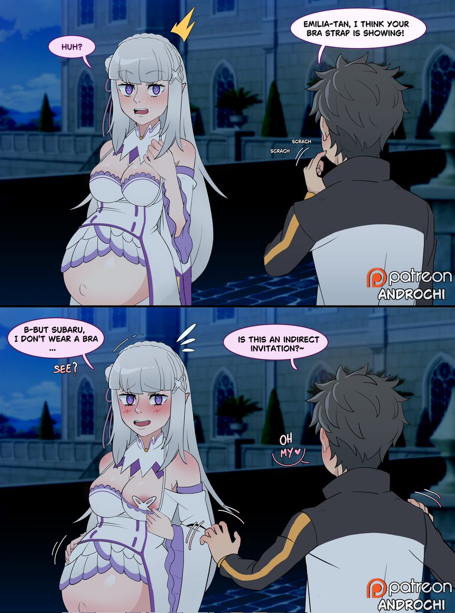 Androchi1's tweet photo. @aarondapisacrap Subaru &amp; Emilia from Re: Zero https://t.co/8YNhUab7dj