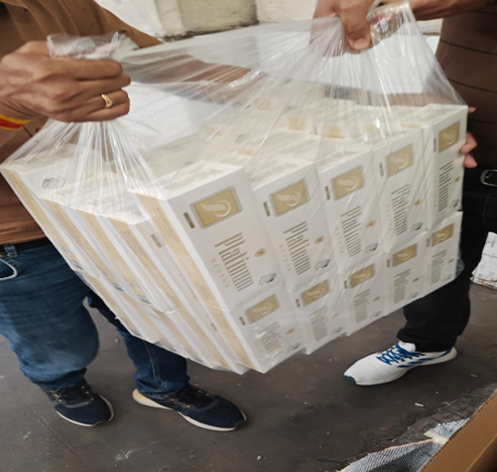 icdtkdimport's tweet photo. The Import Commissionerate, ICD Tughlakabad, acting on intelligence &amp; data analysis, detected and seized contraband/prohibited goods, and other assorted restricted items imported as unaccompanied baggage. The value of the seized goods is estimated to be approximately ₹5 crores. https://t.co/jgqX4Y1x02