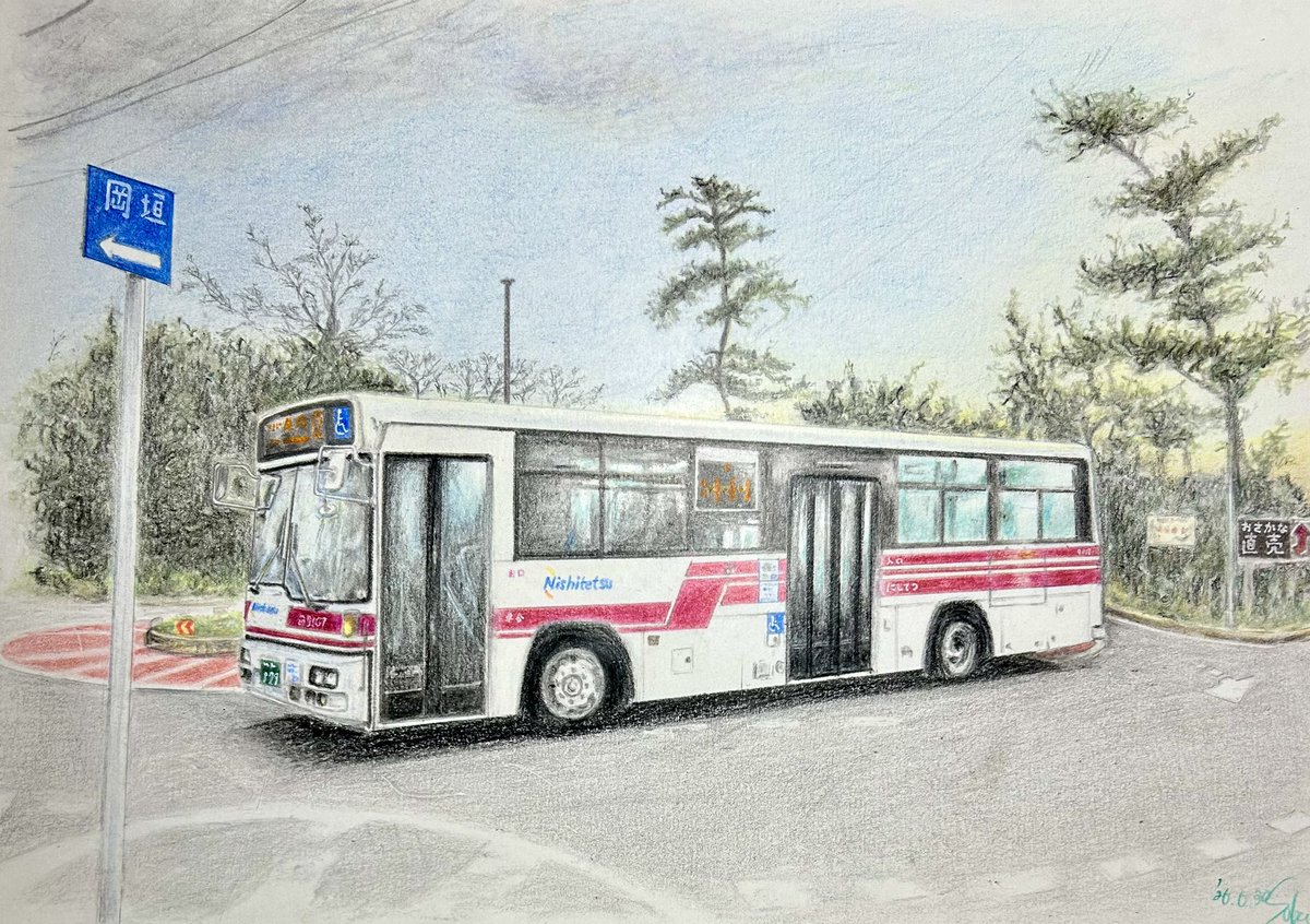 sabacat69318's tweet photo. 海に近い道を周っていくバスでした🚌 https://t.co/dVOHMch5yo