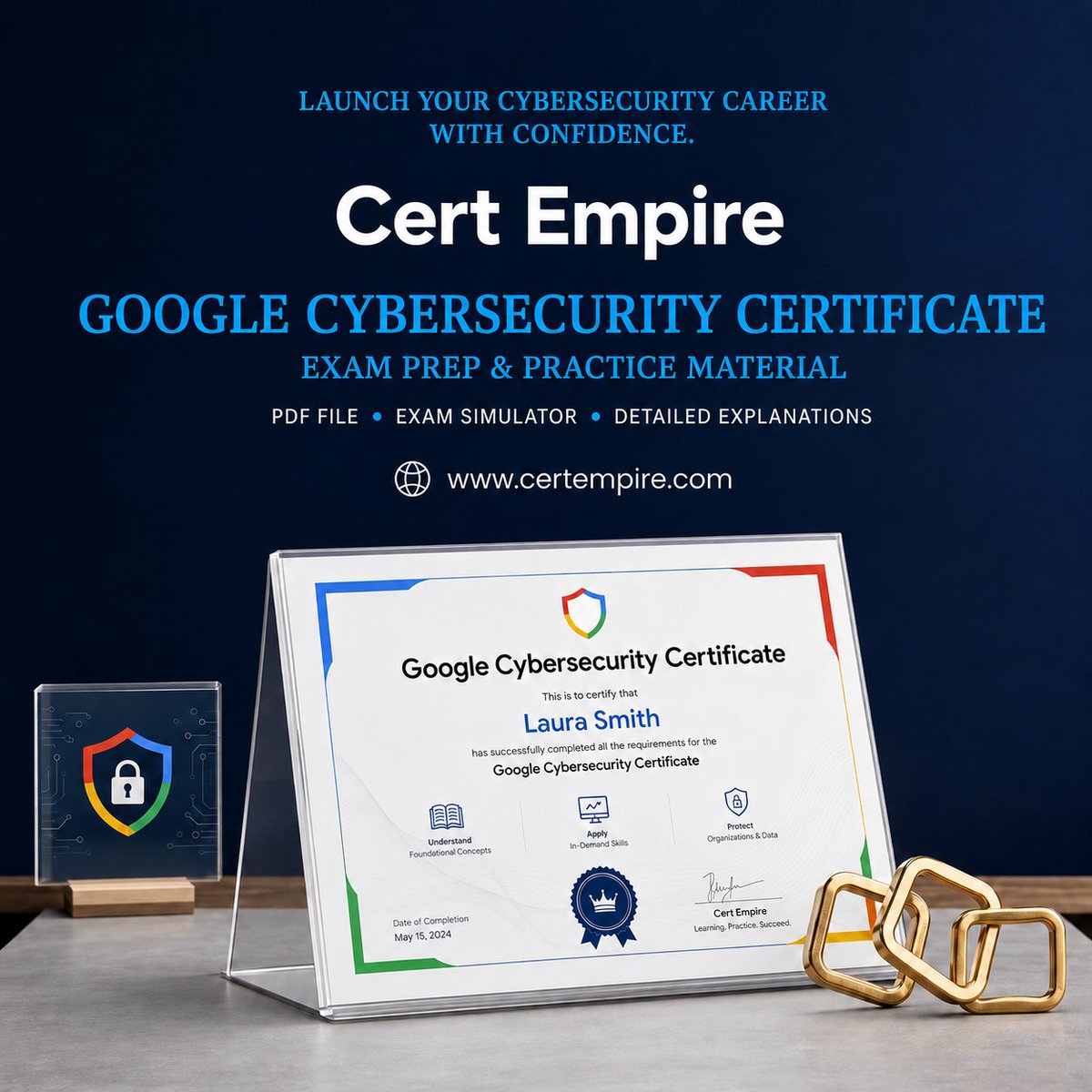 CertEmpire's tweet photo. Advance your cybersecurity career with the Google Cybersecurity Certificate.

Cert Empire provides updated exam prep resources, exam simulator access, and detailed explanations to support focused certification practice.

#GoogleCybersecurityCertificate #CybersecurityCertification https://t.co/EKqgpwIEUX