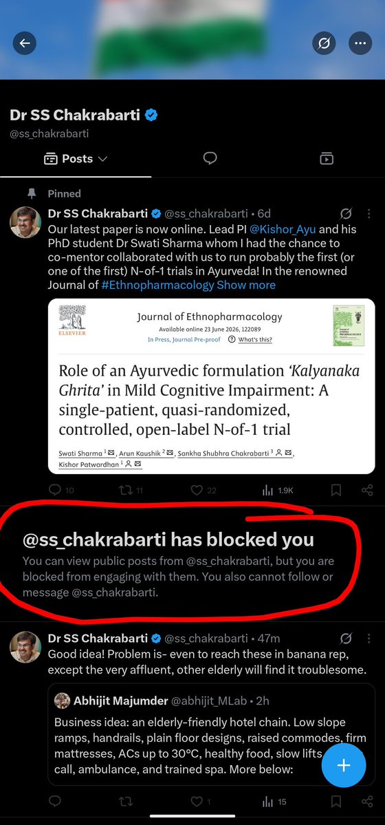 singhrahulkumar's tweet photo. A series of events that got be blocked by a Senior Doctor.
Being a resident doesn't make me right. Being a senior doesn't make anyone right either. Science doesn't rank evidence by years of experience. It ranks evidence by methodology and reproducibility. If we're discussing a medical claim, let's discuss the evidence supporting it, not my designation. That's the entire point of evidence based medicine.
#EvidenceBasedMedicine #MedX