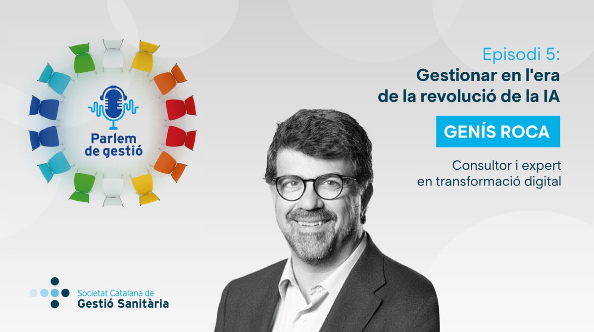 gestiosanitaria's tweet photo. 🎙️Descarrega't el nou #Parlemdegestió, amb @genisroca, consultor expert en transformació digital, entrevistat per @mariaxinxo

🗣️ Per què un arqueòleg parla de les tendències digitals del futur? Quins són els seus orígens?

▶️ https://t.co/aErQV1LGhu
🎧 https://t.co/JpweiYxUwY https://t.co/JoTi0uoXDG