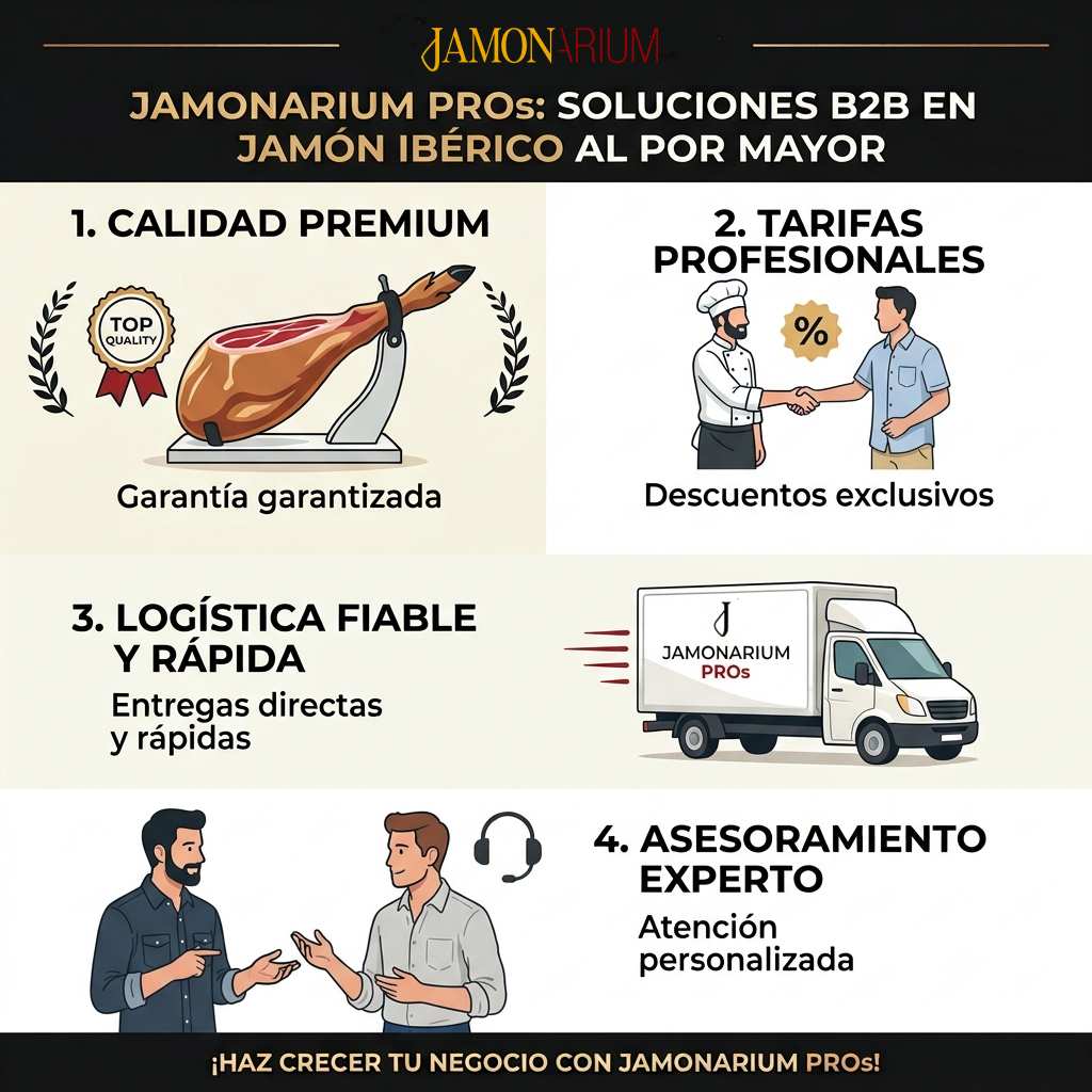jamonarium's tweet photo. ¿Tienes un restaurante, charcutería o negocio gourmet? Con Jamonarium PROs puedes comprar jamón al por mayor con tranquilidad. 

Do you run a restaurant, gourmet deli, or catering business? With Jamonarium PROs, you can buy top-quality wholesale iberico ham with confidence. https://t.co/m5yr38N41A