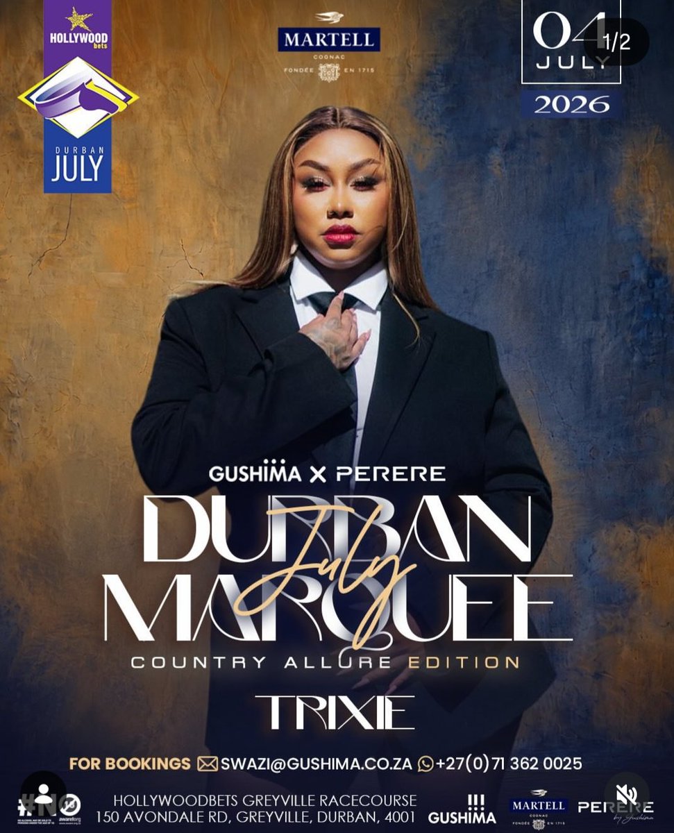 Trixie_verse's tweet photo. Let’s build the vision together 👀🤎 what’s your Country Allure inspo? Reply with tags.

TRIXIE × DURBAN JULY
A MOMENT IS LOADING...
#TrixieChristoffels
#TheTrixieEffect https://t.co/KykFu2c13E