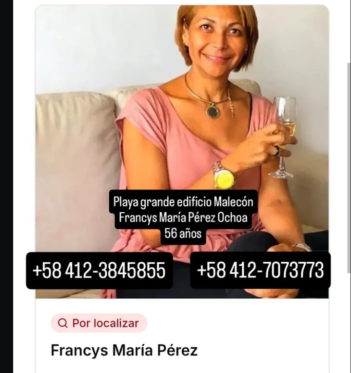 thebufon2's tweet photo. POR FAVOR DIFUNDIR: "A la familia de Francys le llegó una información de que ella puede estar en el hospital de Pariata. Necesitamos ayuda para buscarla en hospitales, esperando lo mejor! O para quienes estén en la zona, ayudar a sus sobrinos!" https://t.co/a4eNepumkr