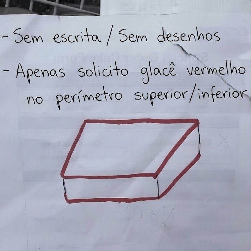 AcervoCharts's tweet photo. Mulher deu instruções claras para a decoração do bolo e mesmo assim a confeiteira errou. https://t.co/jXl3Ygdltn