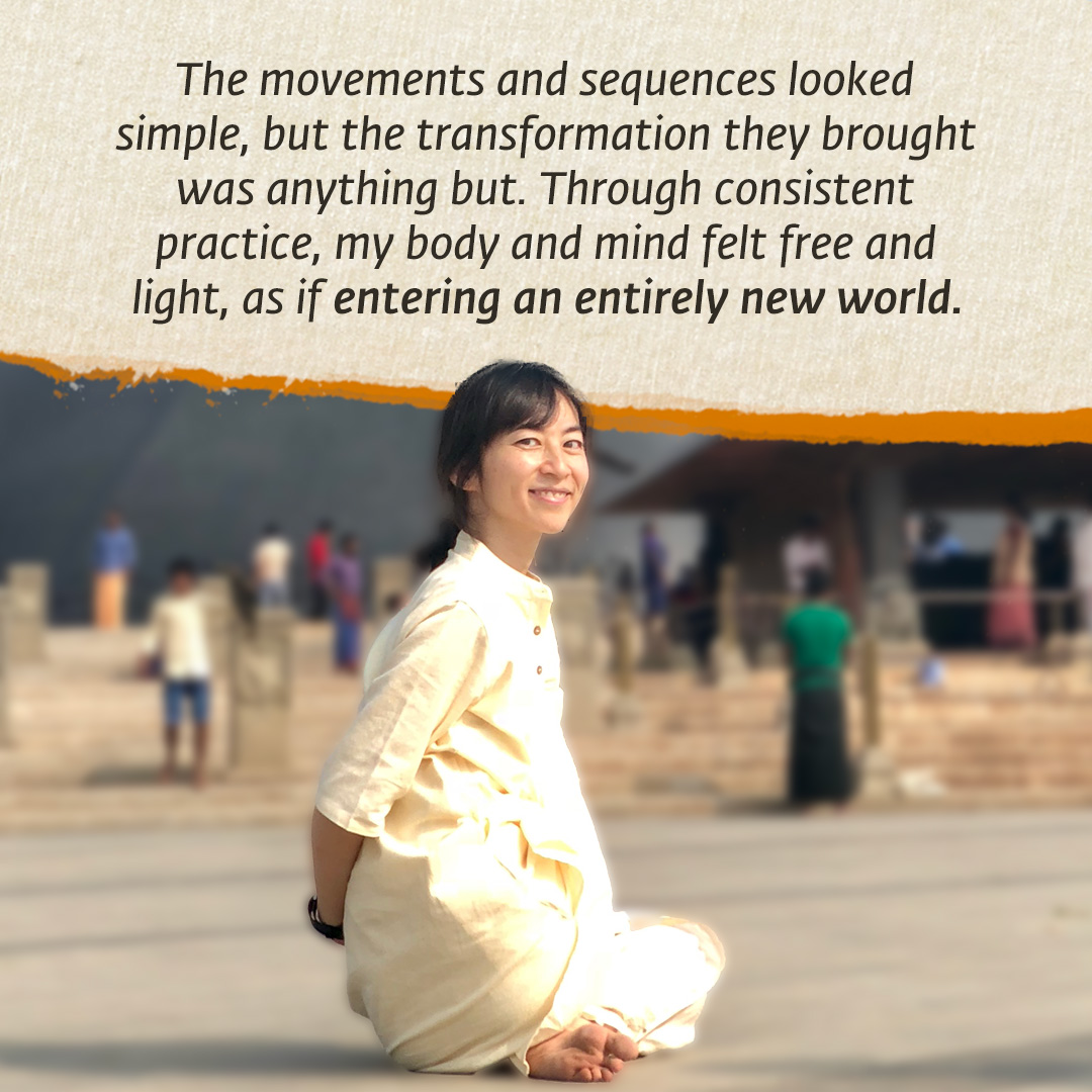 ishafoundation's tweet photo. What begins as a personal search can become a lifelong offering.

In this testimonial, Yamei Li reflects on how Sadhguru Gurukulam Hatha Yoga Teacher Training became a turning point in her life, and how it shaped the way she now offers Isha Hatha Yoga to others.

From struggle and limitation to a deeper sense of freedom, her journey is a reminder of what consistent involvement with the right process can make possible.

Explore Sadhguru Gurukulam Hatha Yoga Teacher Training: https://t.co/kGZYpUJTTQ