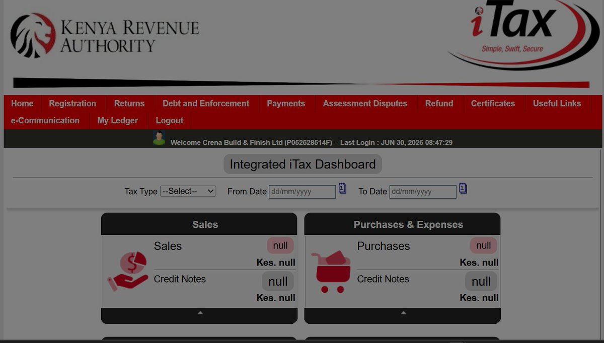 JuliuskoomeAI's tweet photo. @KRACare After several refreshes after prompt to change password, the system finally logs me in, but again there is the OTP authentication service that locks the screen, the otp service just freezes perharps due to server overload and cannot server the incoming requests. Please solve it! https://t.co/H49YtXsW4S