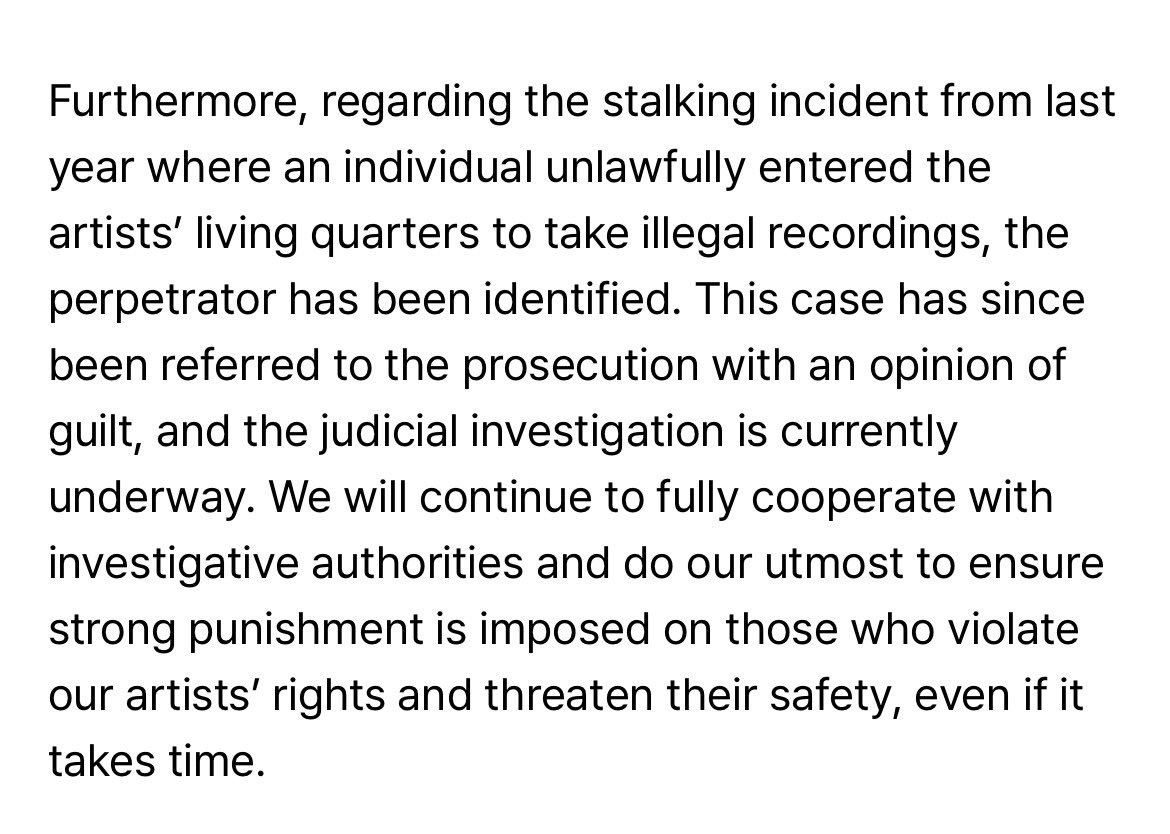 jjongnoxx's tweet photo. The dorm break accident last year, where a ssg illegally recorded them, ssgs are stalking them continuously, you say this everytime but no action has been taken, even after identifying them, you're always good with words, when are you seriously going to take action against them? https://t.co/s9kTtmqlQj