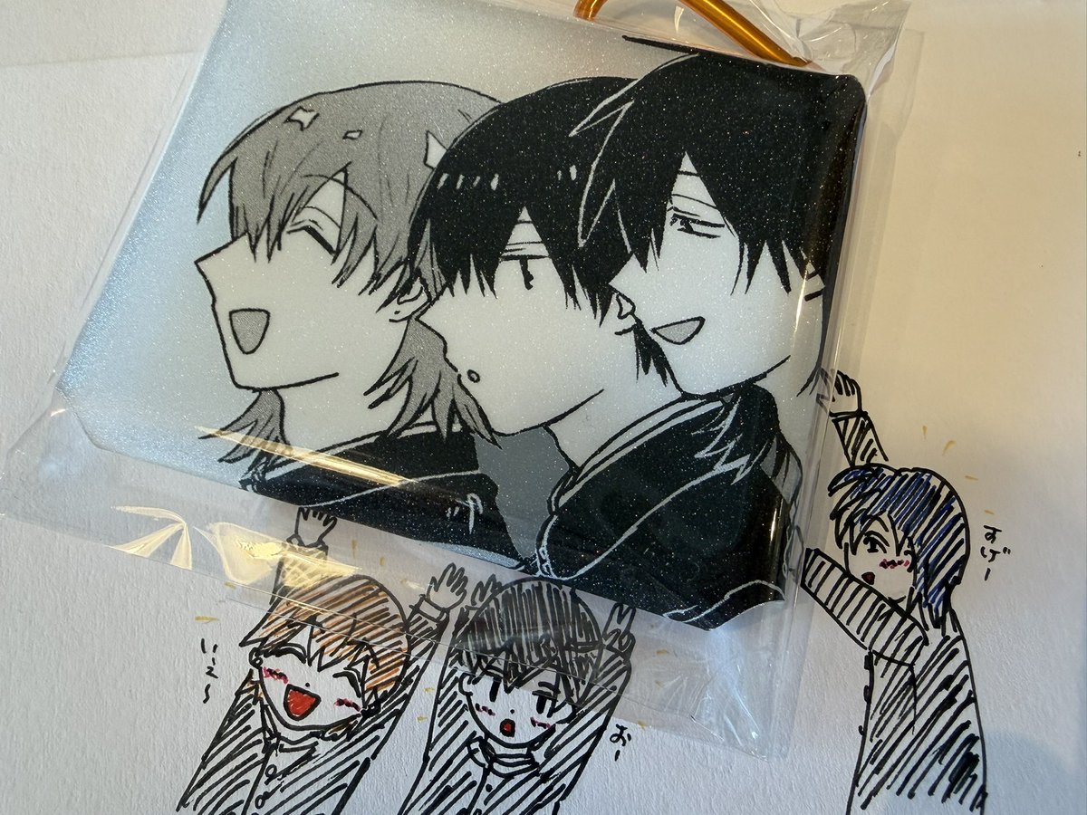 b_hakko_butter's tweet photo. 紺 津名子先生@kontsunako 
素敵なプレゼントをいただきました
本当に本当に嬉しいです🥹家宝にします😭

これからも応援しています✨
#漫画のサラウンド✨ https://t.co/0vElFwwNfJ