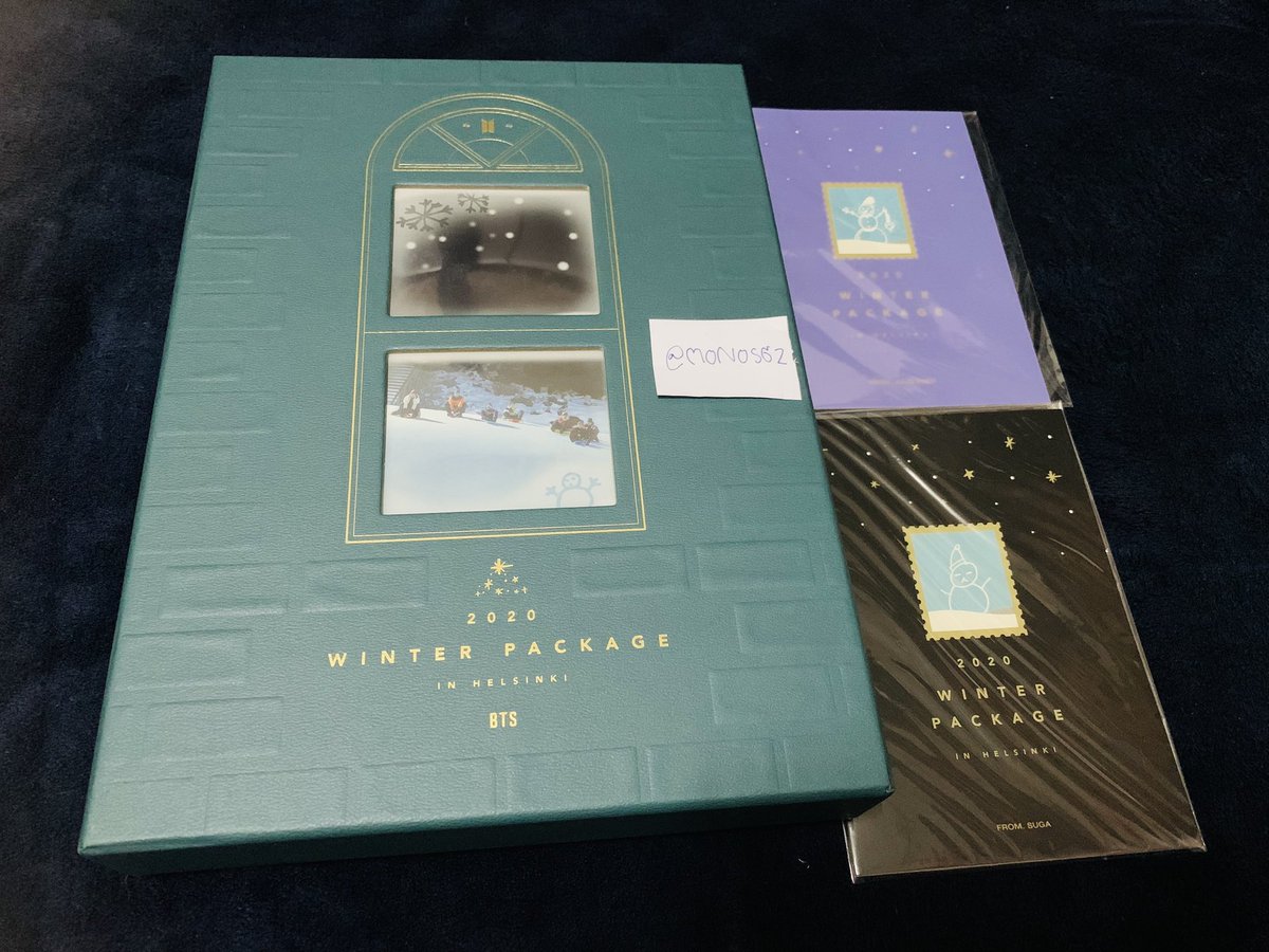 monosgz's tweet photo. [✅พร้อมส่ง] 

BTS WINTER PACKAGE 
(From JUNGKOOK &amp; SUGA)  ได้สองใบ
750 บาท 

❣️ราคารวมส่งแล้ว สินค้าค่อนข้างใหญ่ 

❤️ สนใจติดต่อหรือดูรูปเพิ่มเติม DM ได้ค่า 

#ตลาดนัดบังทัน #ตลาดนัดรถไฟฟ้าบังทัน #ขายของสะสมบังทัน https://t.co/mFgIOj0ntM