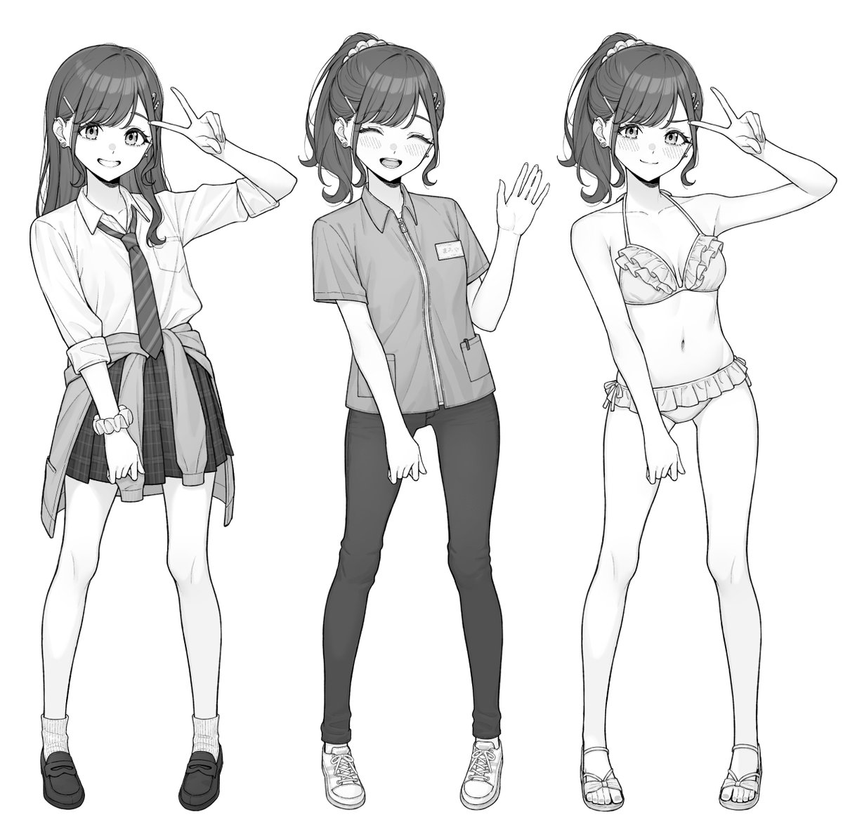 _otiai0907's tweet photo. #今月描いた絵を晒そう
ツボが浅くてよく笑うバイトの間宮さん https://t.co/1sXptbCP3V