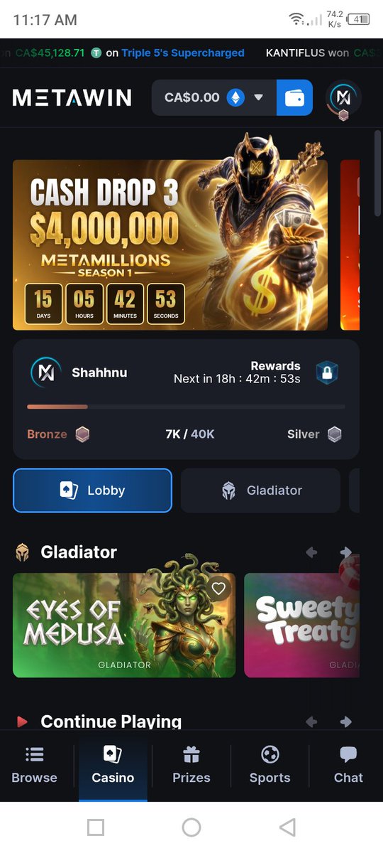 PakistanLnBTC's tweet photo. @skel #Skel 

12 months ago I lost 4.1 k $ on gates of Olympus Super Scatter on metawin i am down 

Username Shahhnu https://t.co/em9JhIXoo8