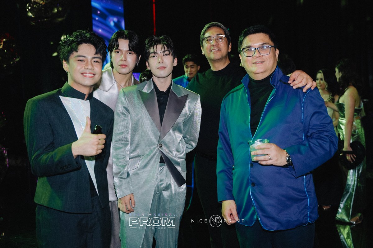 polarisabscbn's tweet photo. #WRIVE shares fun moments with fellow Star Magic artists at the #StarMagicalProm2026 held at The Bellevue Manila.

Join them in their anniversary fan event on July 25 at 3 PM at Noctos Music Bar, QC! 🎶 

For reservations, contact 09175250808. 

#StarMagic #StarMagicPolaris2026 https://t.co/p4YxpaEB8M