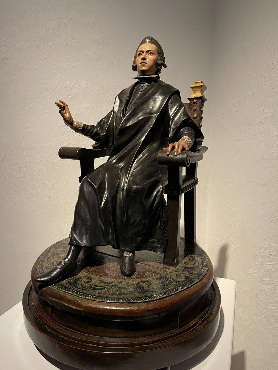 DrGSEspinosa's tweet photo. Gaspar Melchor de #Jovellanos, alcalde del Crimen en la Real Audiencia
de Sevilla (1770), por Cristóbal Ramos Tello (Gijón, Museo Casa Natal de Jovellanos) #XVIII #C18 https://t.co/V9OxMqno33