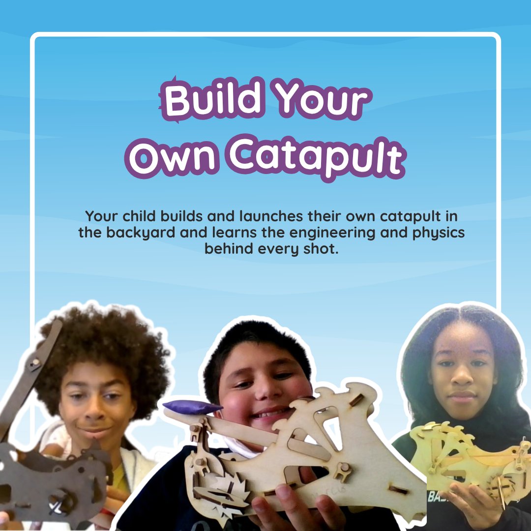 STEM101's tweet photo. Summer does not have to mean kids zoning out in front of a screen. A hands-on project gives them something real to do, and they pick up skills that stick along the way.

These STEM 101 kits turn free afternoons into time spent building, problem-solving, and figuring things out on their own. Your child gets to work with their hands, follow a project from start to finish, and feel proud of something they made themselves.

Pick the project that fits your child and let them dive this summer!

Learn more of the kits at https://t.co/oHdN4721M2.
#STEM101 #SummerLearning #HandsOnSTEM #stemkids #stemlearning #stemactivities