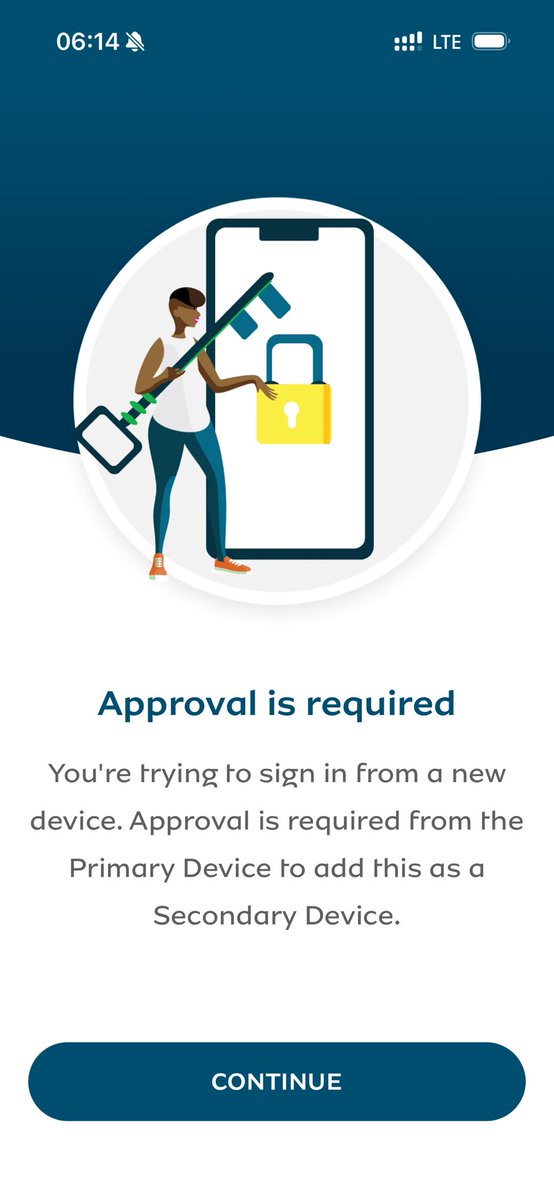 1realsteve's tweet photo. @MoMoFromMTNGh this thing is annoying… because my other phone screen is faulty now, i cannot use the app on any other device? c’mon https://t.co/Koqf93efeJ