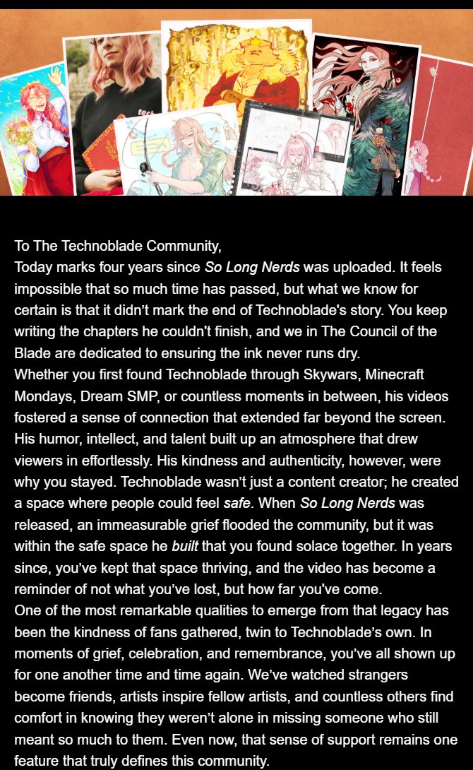 T_comma2613's tweet photo. A letter for the nerds https://t.co/CoEqxzIqEm