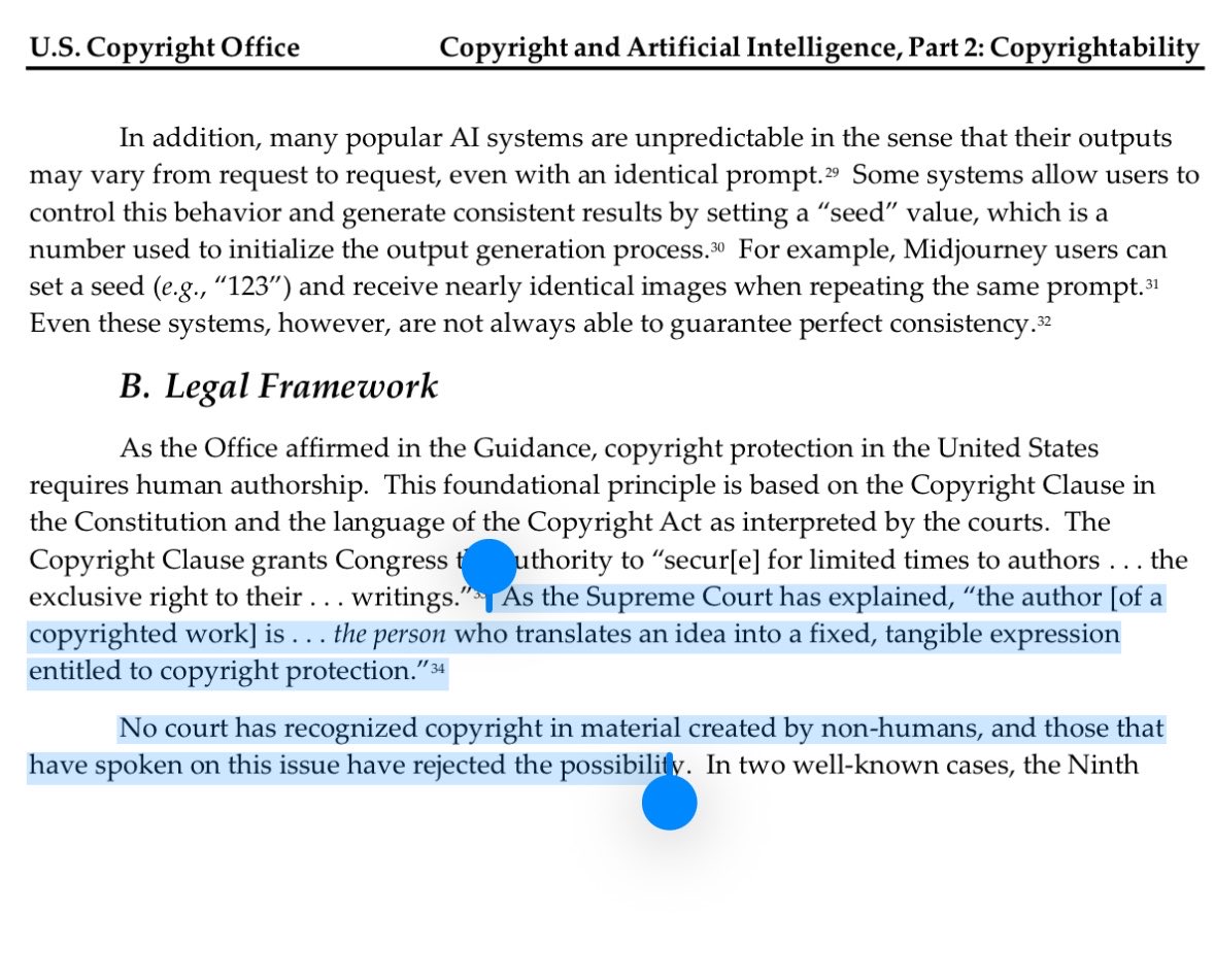 froyohunter's tweet photo. Anthropic has recently suspended large numbers of Claude accounts without specific explanations or meaningful review. Affected users report that data exports contain only their prompts, not Claude’s responses; new accounts cannot import old data, making complete conversation histories effectively unrecoverable.

That is not meaningful data portability. It is a one-sided system that lets the platform terminate access while withholding the complete record users helped create.

Even if Anthropic has contractual authority over A—account access—that does not give it control over B, C, D, and E: 
- users’ existing privacy rights, 
- data rights, 
- contractual interests,
- intellectual property, 
- and property interests.

Federal copyright law recognizes that human expression, editing, selection, arrangement, and modification in AI-assisted works may remain protected. Account suspension does not erase those accrued rights or turn users’ work, private communications, code, and research into Anthropic’s property.

Opaque enforcement, presumption of guilt, ineffective appeals, and denial of access to one’s own work violate basic principles of fair digital service and consumer protection.

Anthropic is a service provider—not the owner of everything users created, disclosed, or stored through its platform.

@AnthropicAI @CopyrightOffice
#AnthropicUserRightsViolation