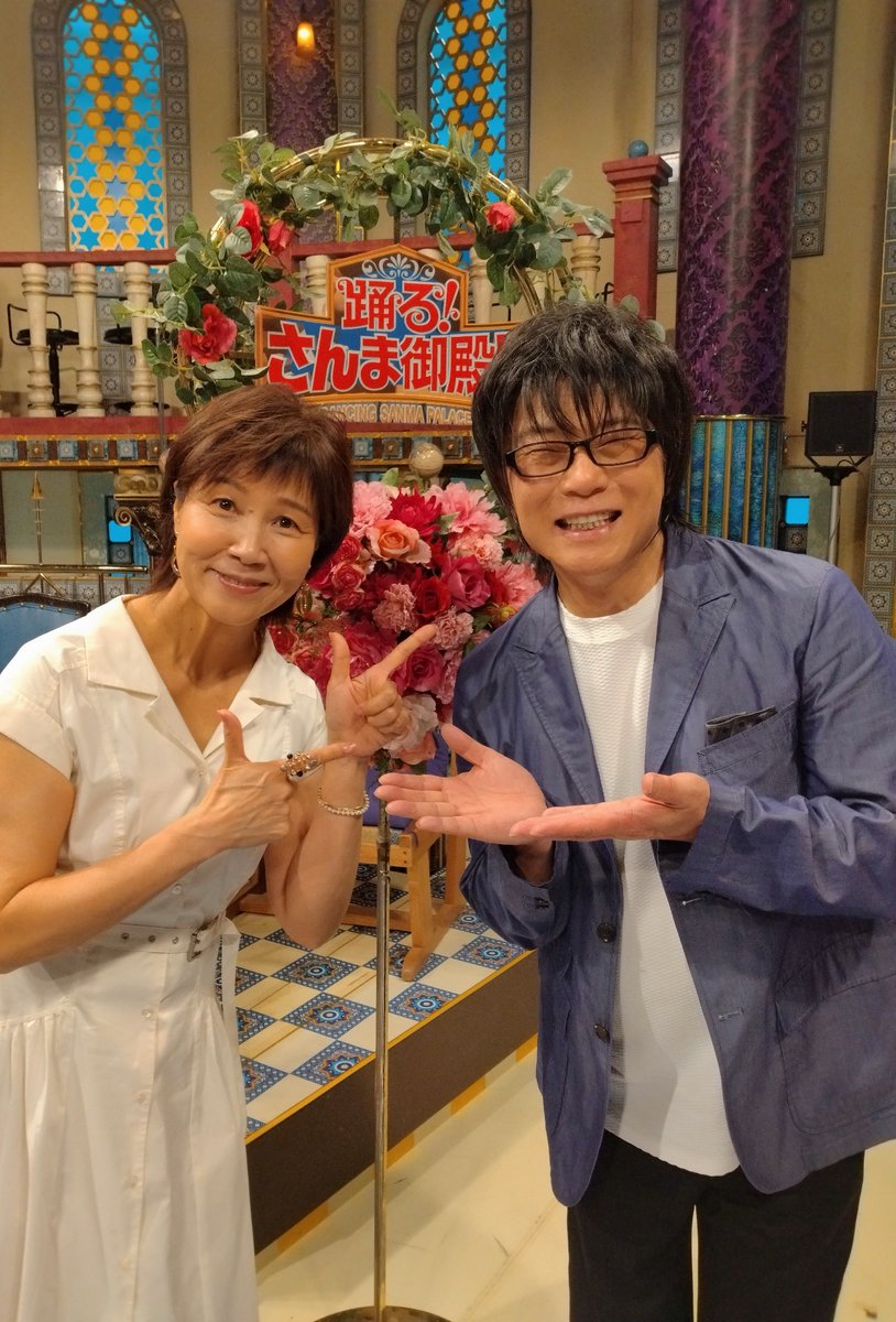 yurituki1121's tweet photo. 📢今夜　日本テレビ
✨「踊るさんま御殿」✨
6月30日(火)20:00～21:00

10代からずーっと大好きなさんまちゃんに会えて嬉し過ぎて
緊張もしました😅💦
良かったら観てね〜🤗💞

#日本テレビ
#踊るさんま御殿

https://t.co/c8ekyQpm71 https://t.co/9ALsko2lyA