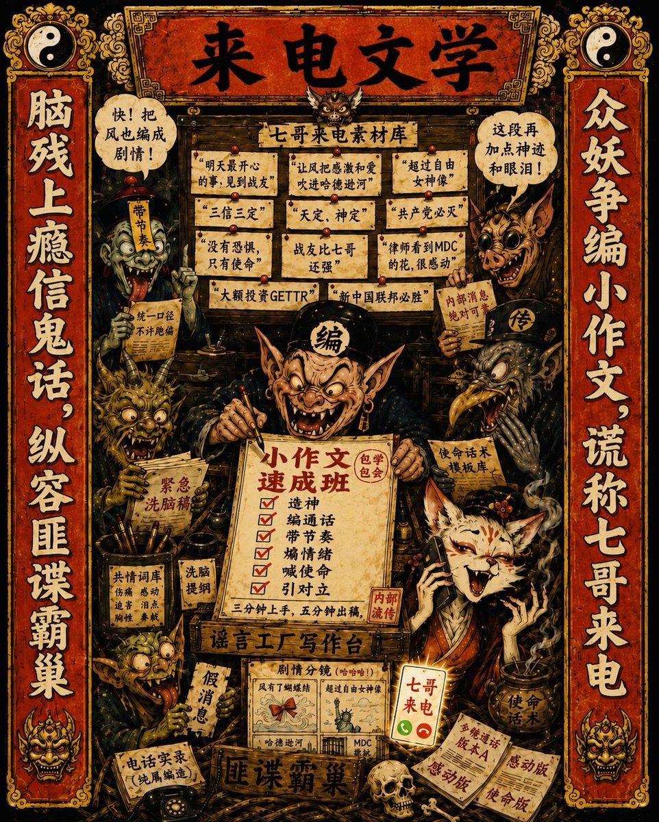 MG7773235's tweet photo. 七哥辩护律师明确回答，七哥不可能给他们打电话。 https://t.co/8ORJTA7WHh
