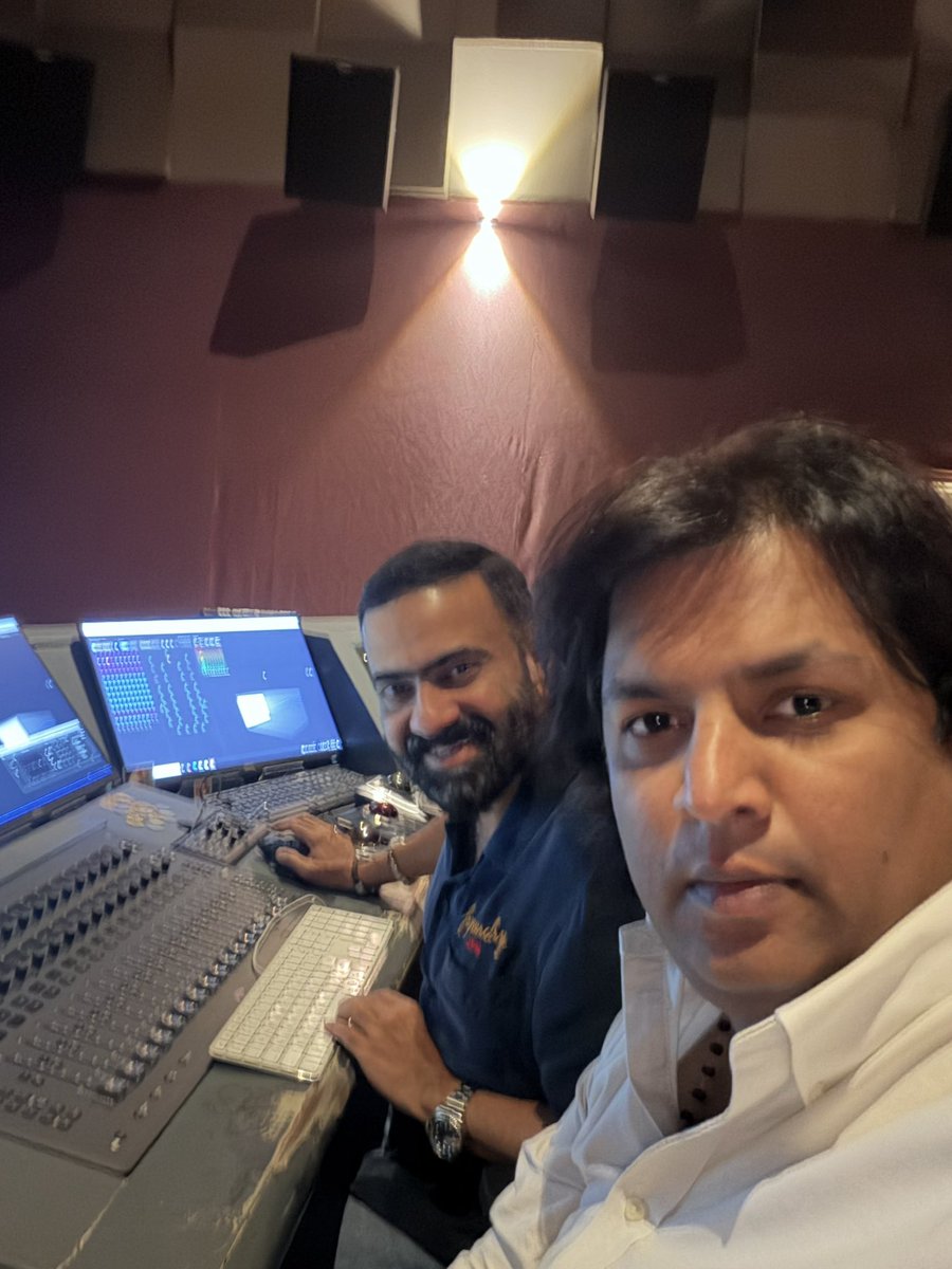 AbhishekPicture's tweet photo. When a National Award-winning master like @rajakrishnan_mr crafts the sonic world, every heartbeat, every chant, every battle, and every moment becomes an experience.

#Nagabandham isn’t just meant to be watched… it’s meant to be heard.

Prepare for an epic cinematic soundscape. 🔱🎬

#Nagabandham #MRRajakrishnan #SoundDesign #DolbyAtmos #IndianCinema