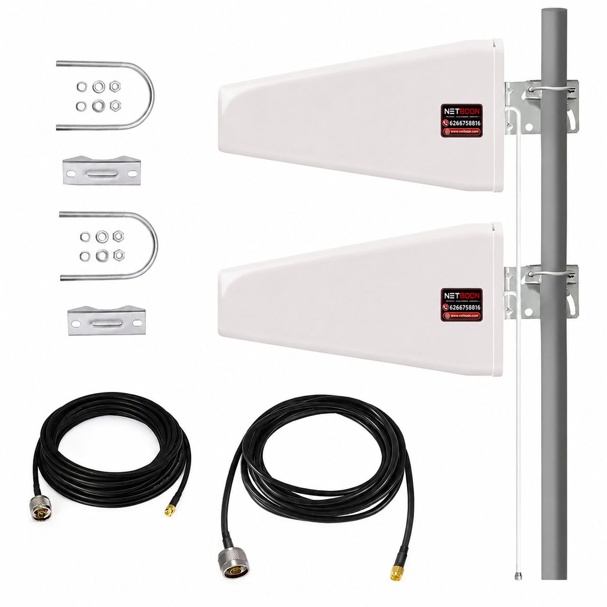 netboonindia's tweet photo. Weak mobile signal? Upgrade with the NETBOON 12dBi 4G/5G/6G LPDA Long Range Directional Antenna!

✅ Compatible with TP-Link Routers
✅ Ideal for homes, offices &amp; remote areas
#NETBOON #4G #5G #6G #LPDA #SignalBooster #TPLink #Antenna #Internet #Connectivity #Networking #Tech https://t.co/7fOC6W5MUD