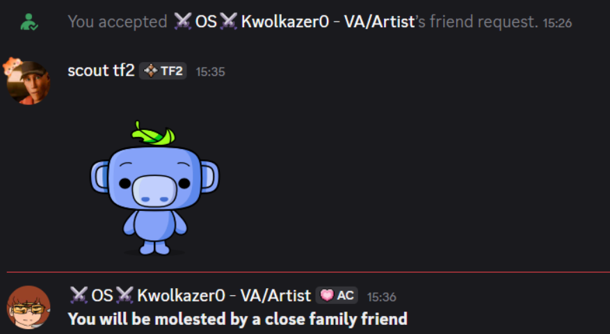 officer_ok's tweet photo. My bad for accepting your friend request bruh 😭 https://t.co/f9teb8t4Sa