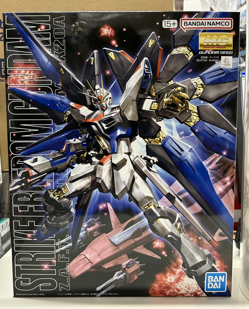 ありがとうございます。 MG 1/100 ZGMF-X20A ストライクフリーダム