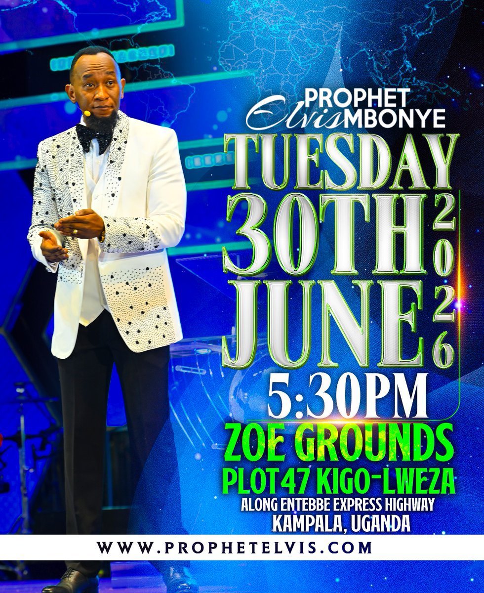 AdyeeriMusa's tweet photo. The great opportunity to fellowship with the true spirit of Prophecy is here again #ProphetElvisMbonye https://t.co/dqqj7rB61W