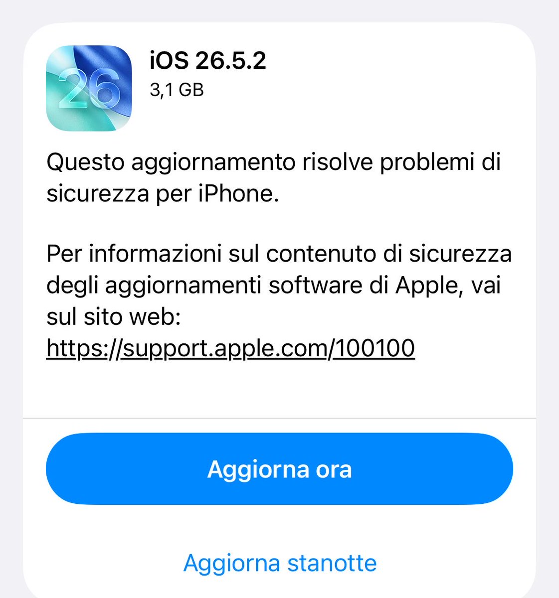 usercoso's tweet photo. Se non mi risolvete il surriscaldamento della batteria col cavolo che aggiorno #IOS2652 https://t.co/Mlq7m2JaEJ